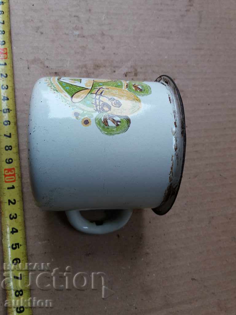 Delivery of SOC. ENAMELED TEA CUP, COFFEE Delivery of SOC. ENAMELED TEA CUP, COFFEE