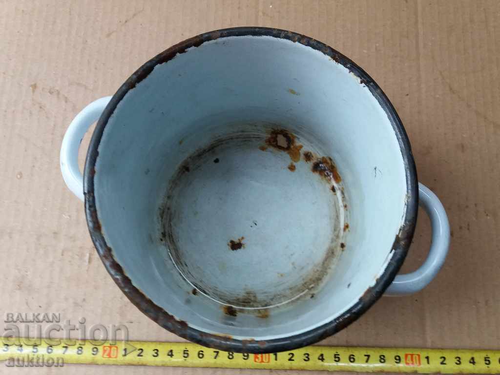 Delivery of ENAMELED SOC. POT WITH MARKING Delivery of ENAMELED SOC. POT WITH MARKING
