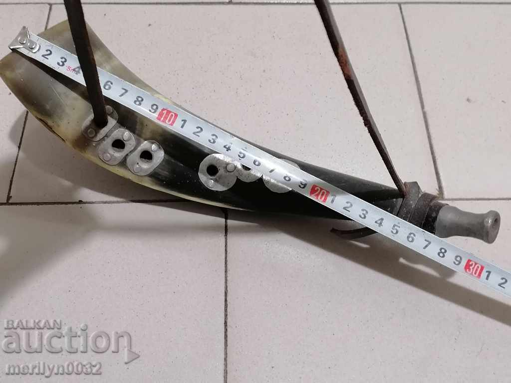 Auction Hunting horn decor from the Bulgarian film The Golden Age Auction Hunting horn decor from the Bulgarian film The Golden Age