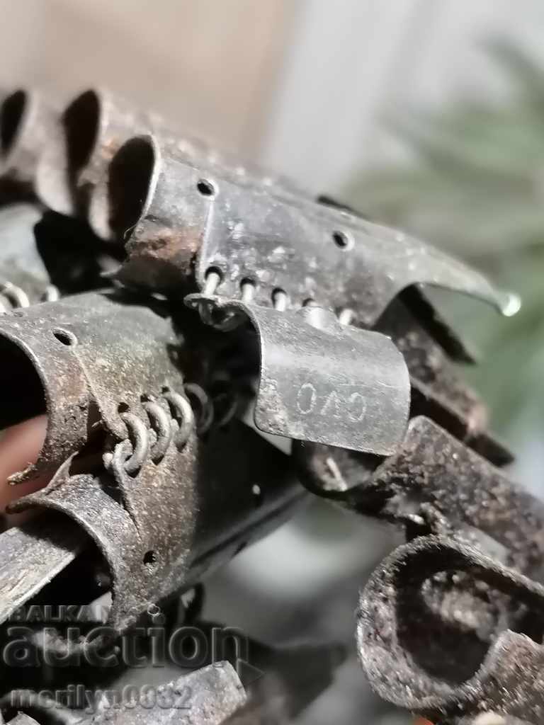 Auction Cartridge tape for cartridges from MG-34.42 50 Wehrmacht sockets Auction Cartridge tape for cartridges from MG-34.42 50 Wehrmacht sockets