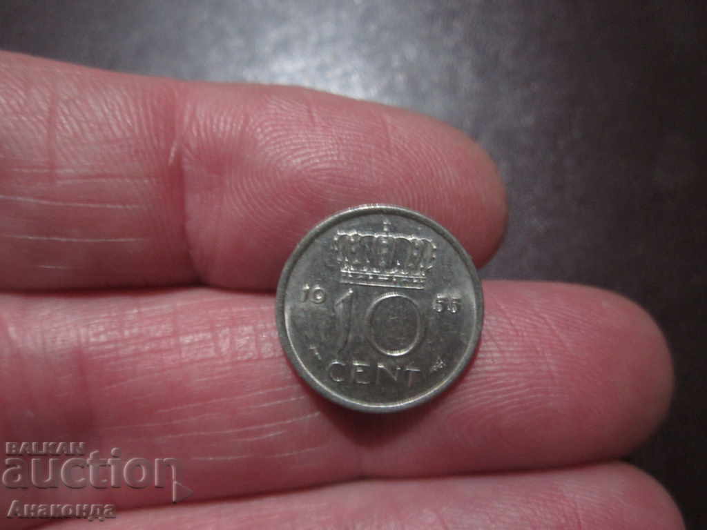 1955 год Холандия 10 цента