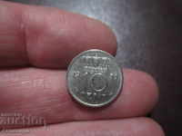 1955 Țările de Jos 10 cenți