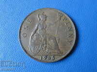 Великобритания 1935г. - 1 пенни