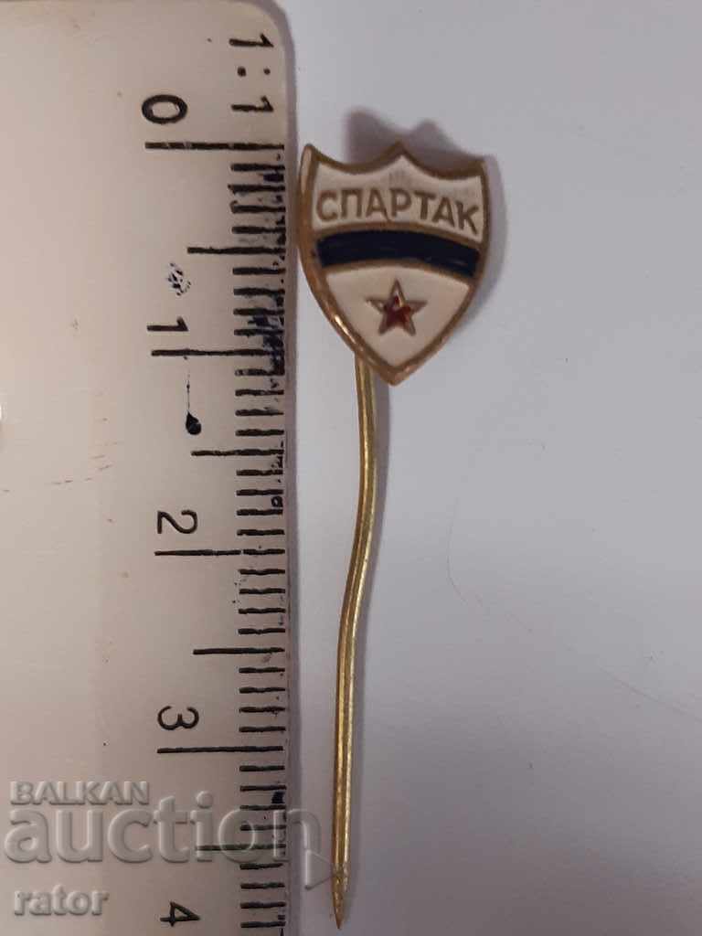 Football badges SPARTAK PLEVEN, CUP PLEVEN - 2 pieces with price 8.00 BGN | € 4.09 Football badges SPARTAK PLEVEN, CUP PLEVEN - 2 pieces with price 8.00 BGN | € 4.09