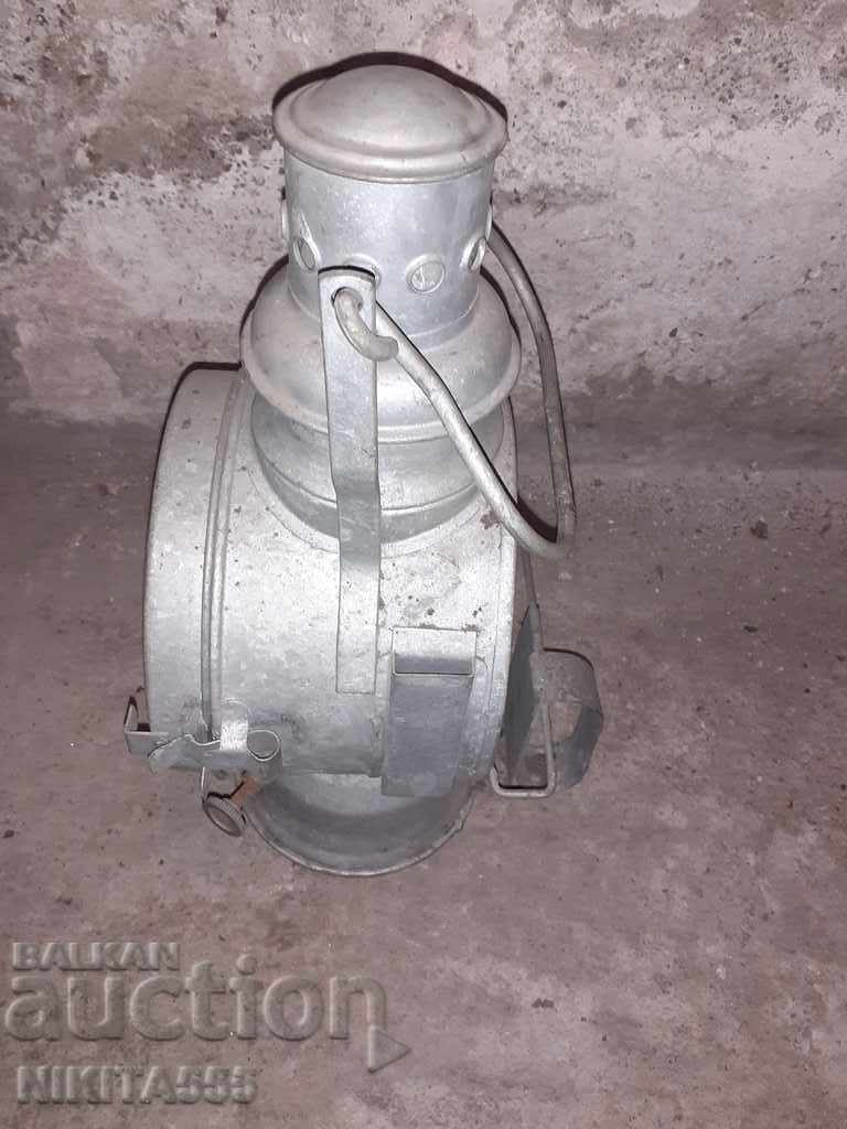 Δημοπρασία Παλαιό γερμανικό φανάρι σιδηροδρόμων Δημοπρασία Παλαιό γερμανικό φανάρι σιδηροδρόμων