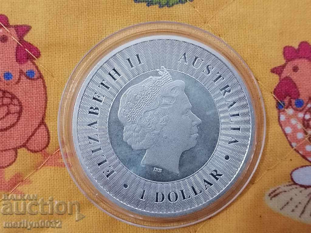 Silver coin 1 dollar Australia 2017 9999/10000 silver Silver coin 1 dollar Australia 2017 9999/10000 silver