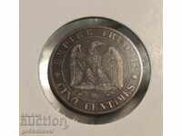 Франция 5 Сантима 1855г