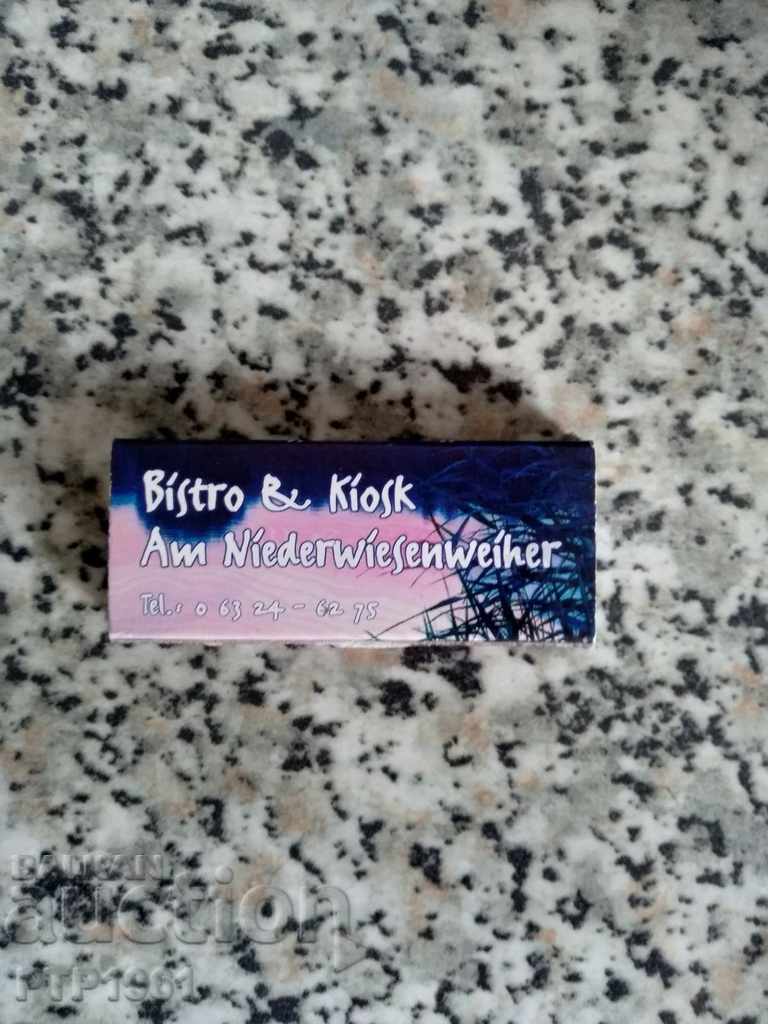 Licitație chibrituri Licitație chibrituri