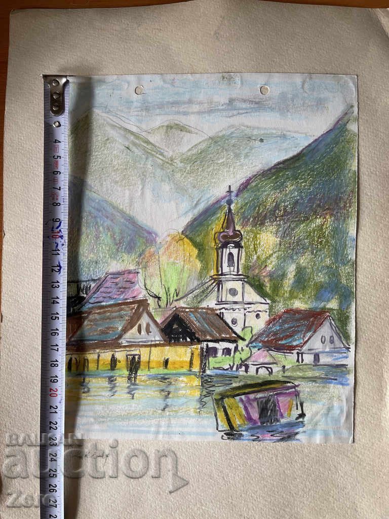 Licitație Pictură de Tsvetana Kosturkova Pastel Licitație Pictură de Tsvetana Kosturkova Pastel