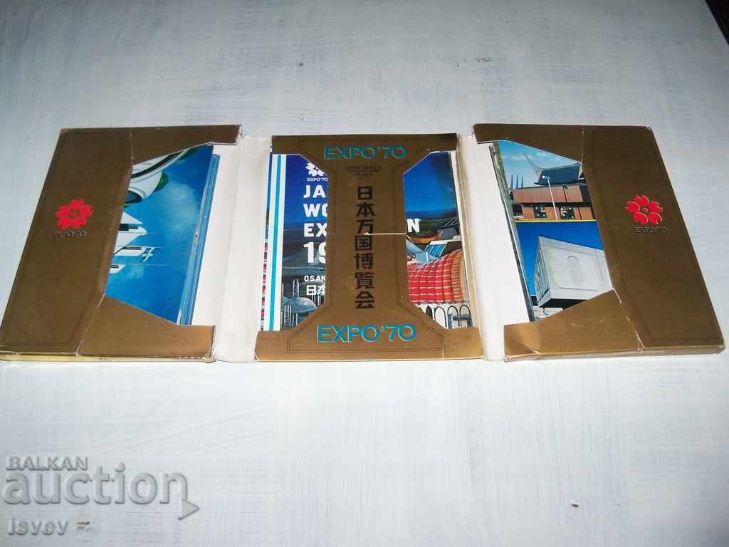 Παράδοση 64 κάρτες από την "Expo'70" που έγινε στην Οσάκα το 1970. Παράδοση 64 κάρτες από την "Expo'70" που έγινε στην Οσάκα το 1970.