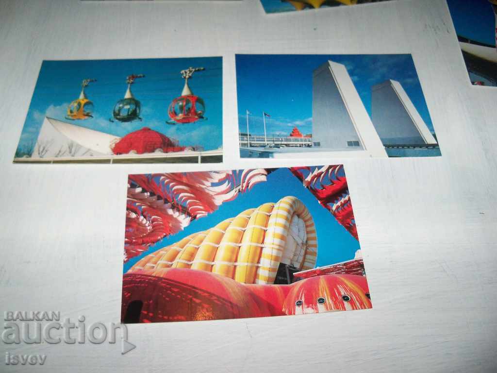 64 κάρτες από την "Expo'70" που έγινε στην Οσάκα το 1970. - 7 64 κάρτες από την "Expo'70" που έγινε στην Οσάκα το 1970. - 7
