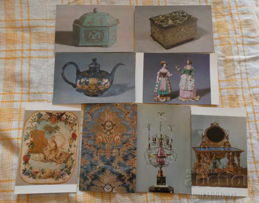Set of 16 cards of applied art State Museum of Russia - 5 Set of 16 cards of applied art State Museum of Russia - 5