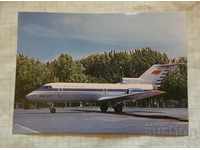 Card - Airplane YAK 40 Aeroflot