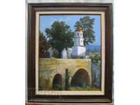 Church of the Nativity of the Virgin in Elena - oil paints