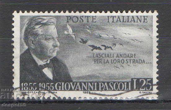 1955. Italia.100 de ani de la nașterea lui Pascoli.