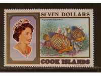 Insulele Cook 1993 Fauna / Pești / Personalități 12 € MNH