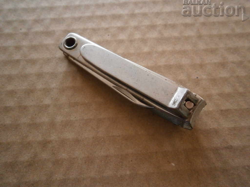 Auction Combined knife blade nail clipper opener KOREA 70s Auction Combined knife blade nail clipper opener KOREA 70s