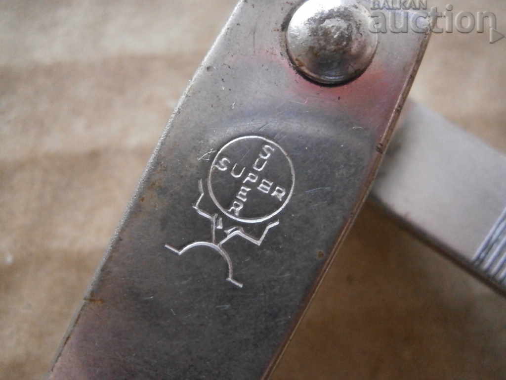 Combined knife blade nail clipper opener KOREA 70s - 5 Combined knife blade nail clipper opener KOREA 70s - 5