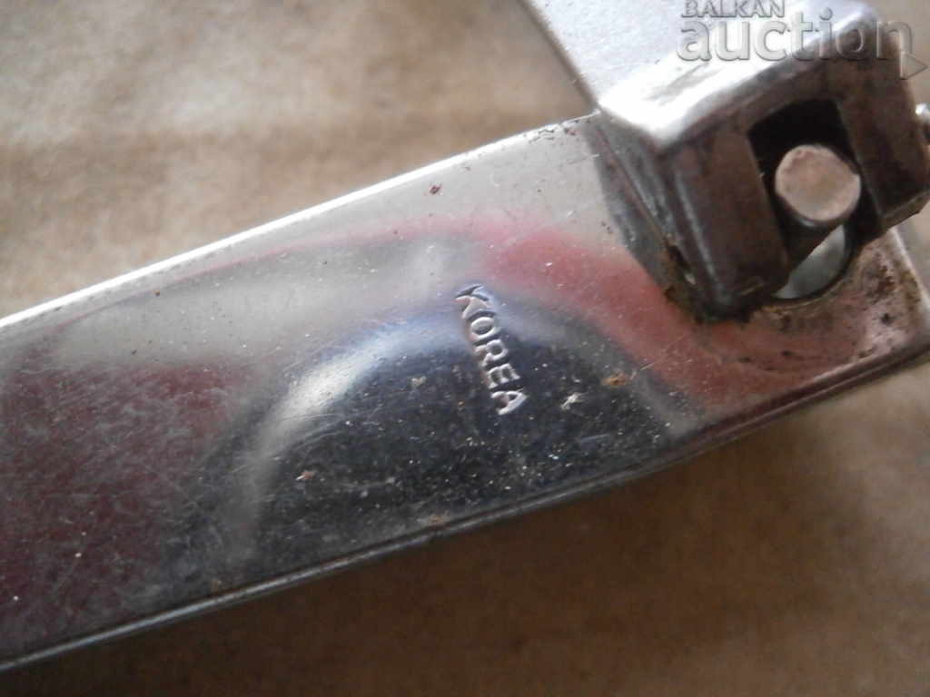 Combined knife blade nail clipper opener KOREA 70s - 6 Combined knife blade nail clipper opener KOREA 70s - 6