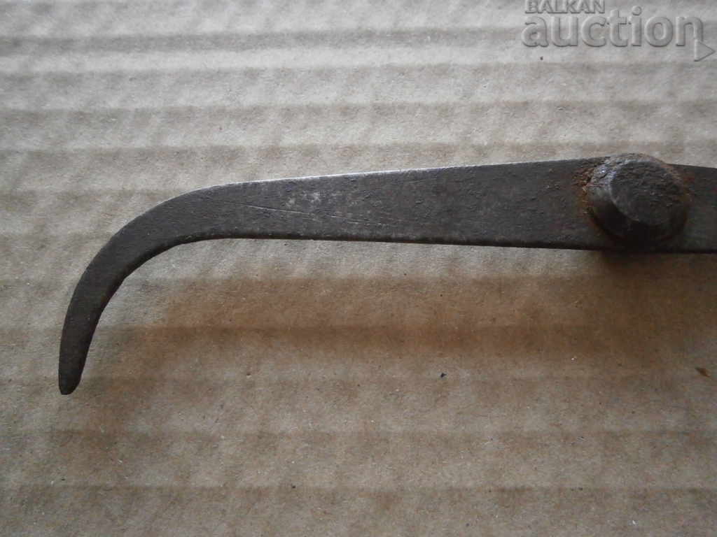 antique small steel compass - 5 antique small steel compass - 5