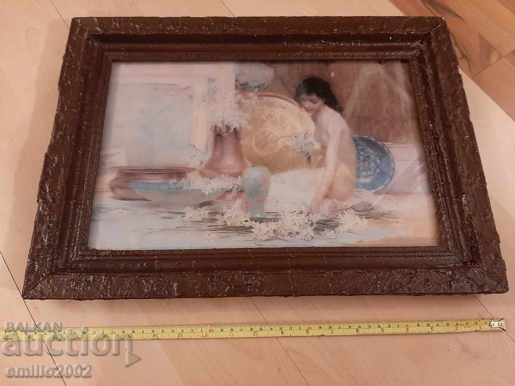 Reproduction in a picture frame erotic with price 24.00 BGN | € 12.27 Reproduction in a picture frame erotic with price 24.00 BGN | € 12.27