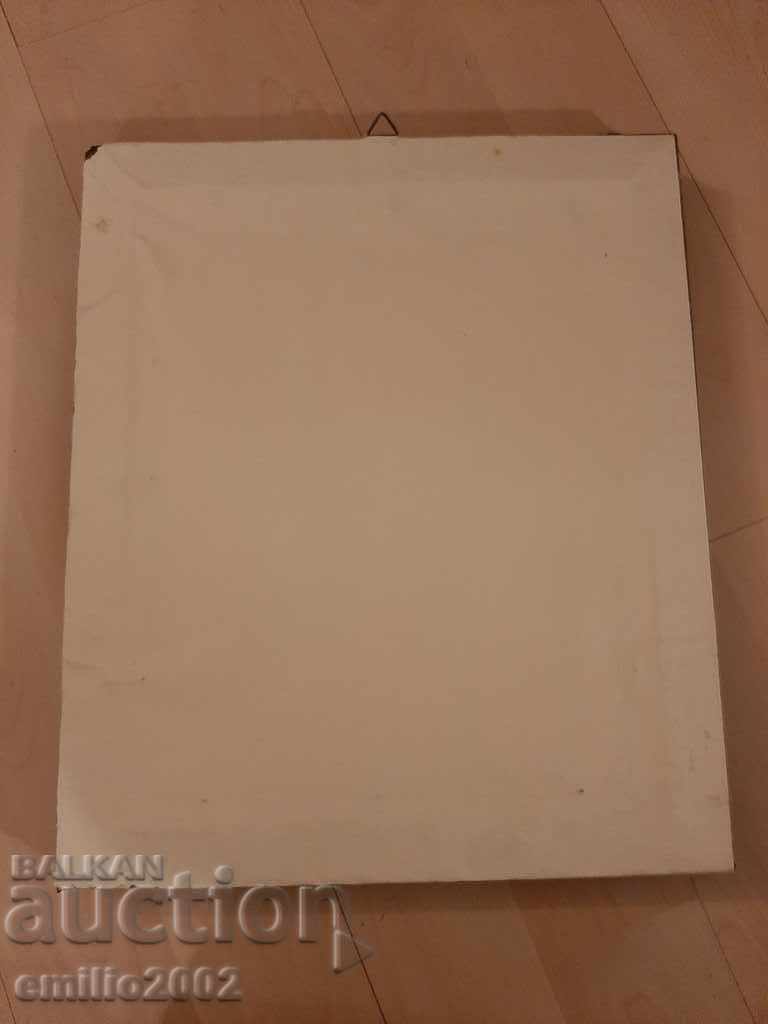 Auction Reproduction in picture frame Auction Reproduction in picture frame