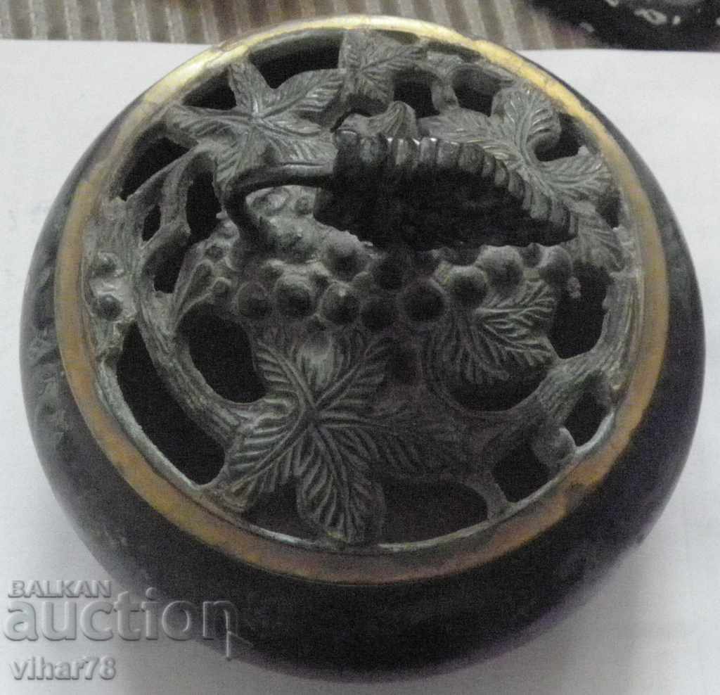 Auction old brass box Auction old brass box