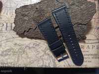 Leather watch strap 26mm Genuine leather handmade 798