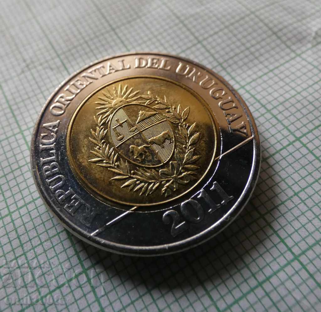 10 pesos 2011 Uruguay - 5 10 pesos 2011 Uruguay - 5