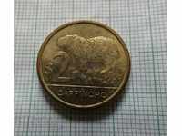 2 pesos 2011 Uruguay