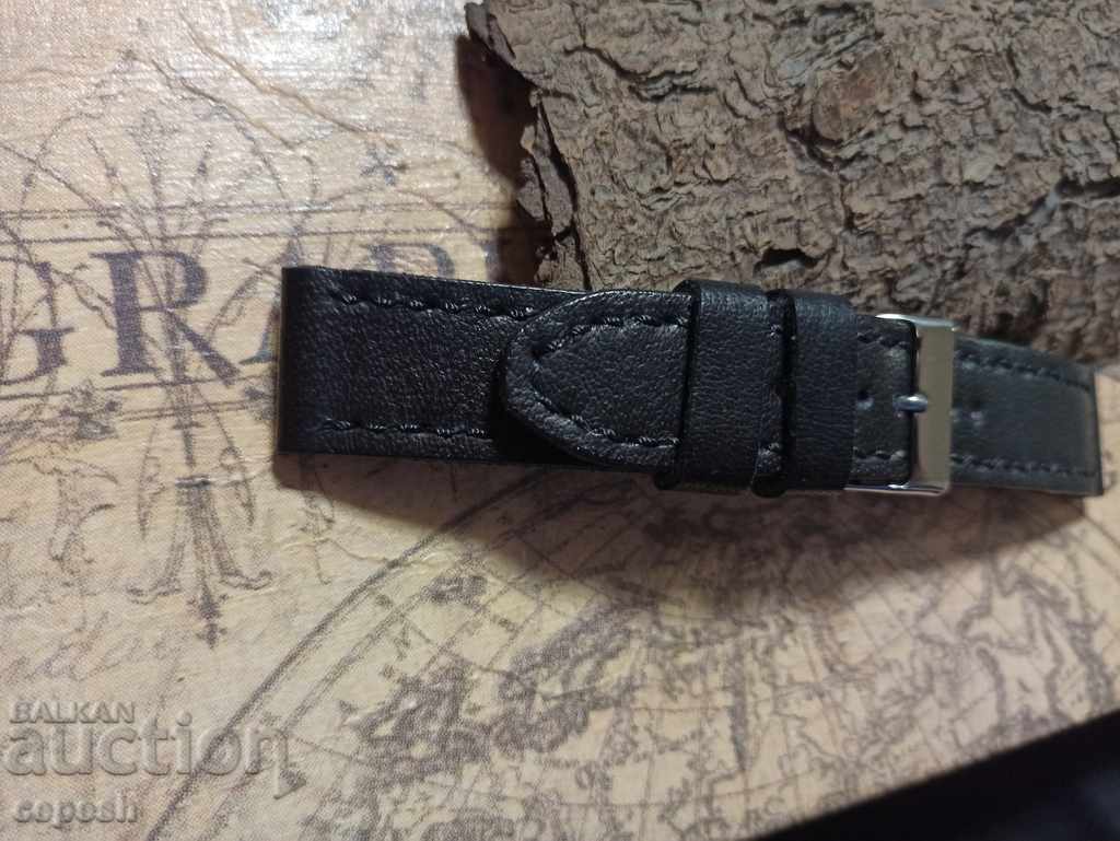 Delivery of Leather watch strap 22mm Genuine leather by hand 809 Delivery of Leather watch strap 22mm Genuine leather by hand 809