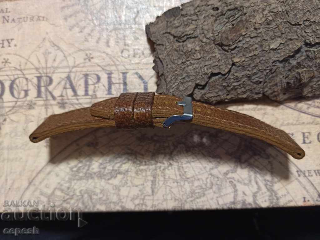 Leather watch strap 24mm Genuine leather by hand 818 - 6 Leather watch strap 24mm Genuine leather by hand 818 - 6