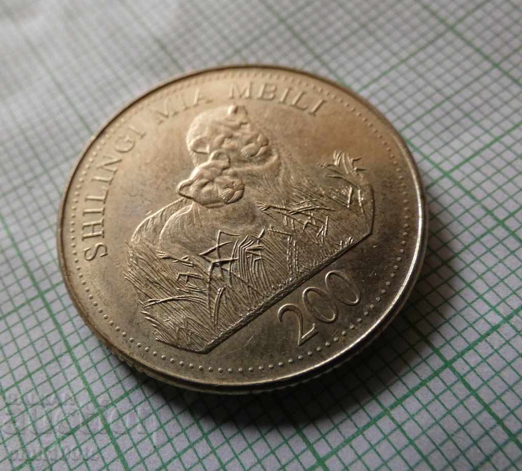 200 de șilingi 2008. Zanzibar cu preț 5.00 BGN | € 2.56 200 de șilingi 2008. Zanzibar cu preț 5.00 BGN | € 2.56