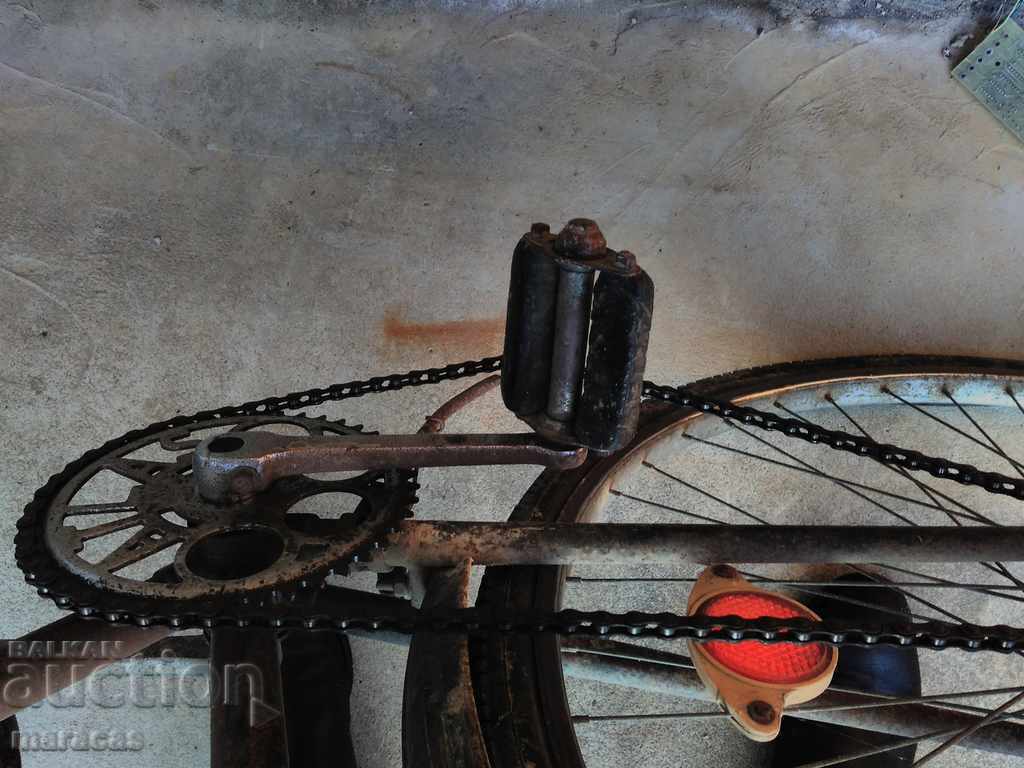 Vechi model retro de biciclete. - 5