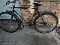 Old bicycle retro model.