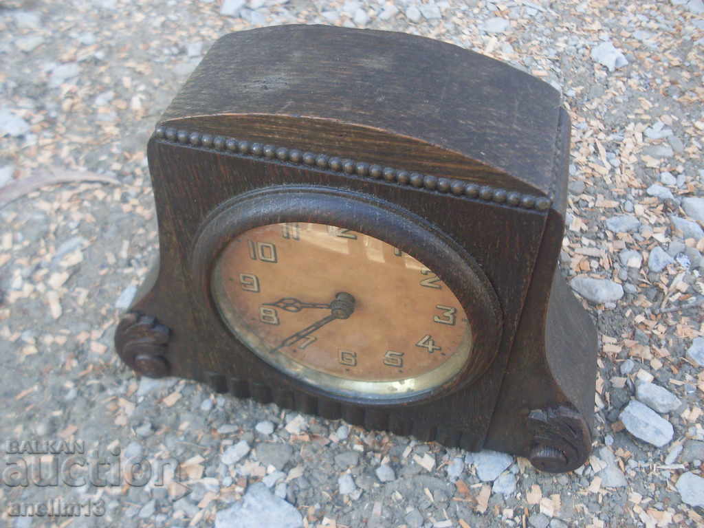 Auction OLD DESKTOP FIREPLACE ALARM CLOCK Auction OLD DESKTOP FIREPLACE ALARM CLOCK