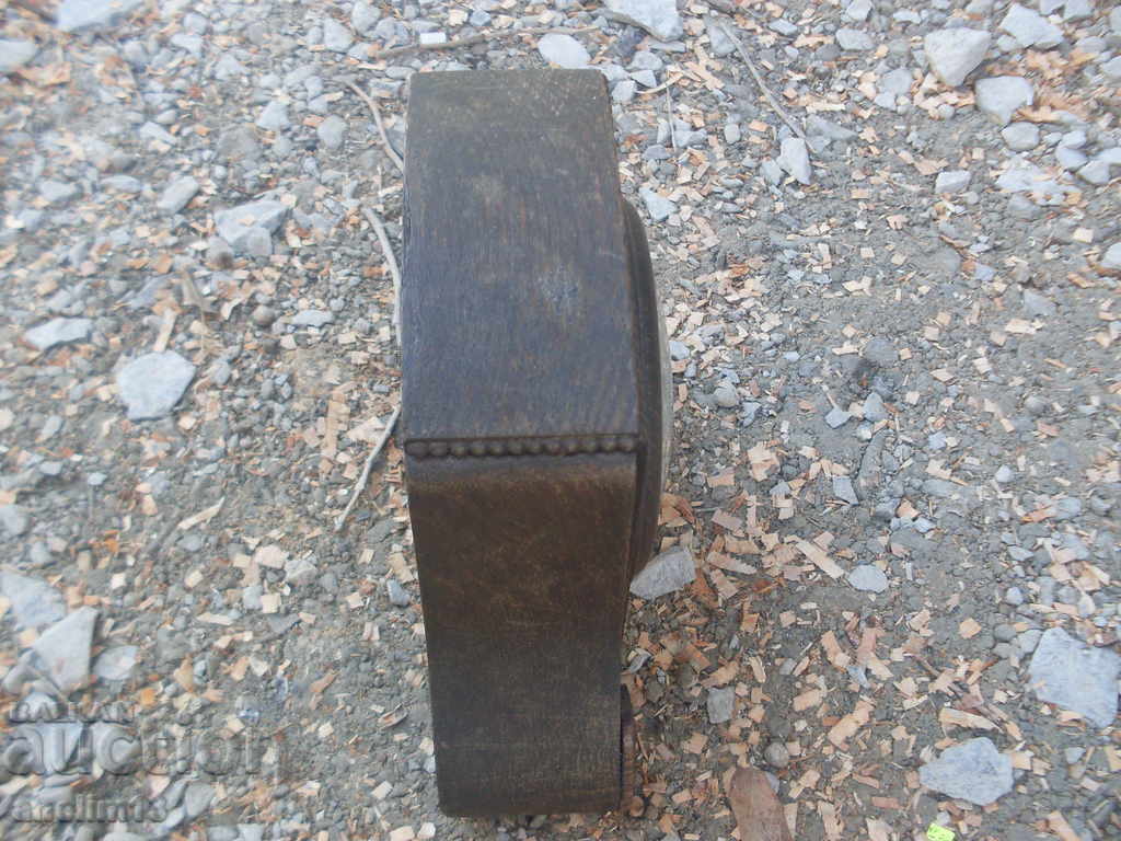 OLD DESKTOP FIREPLACE ALARM CLOCK - 5 OLD DESKTOP FIREPLACE ALARM CLOCK - 5