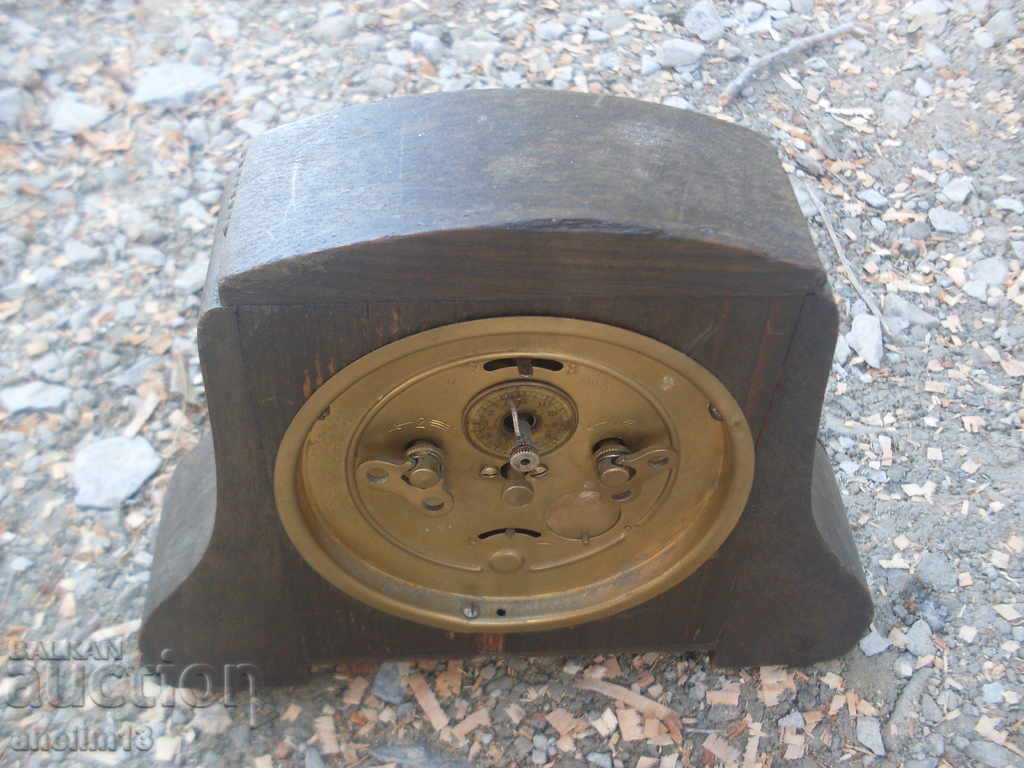 OLD DESKTOP FIREPLACE ALARM CLOCK - 6 OLD DESKTOP FIREPLACE ALARM CLOCK - 6