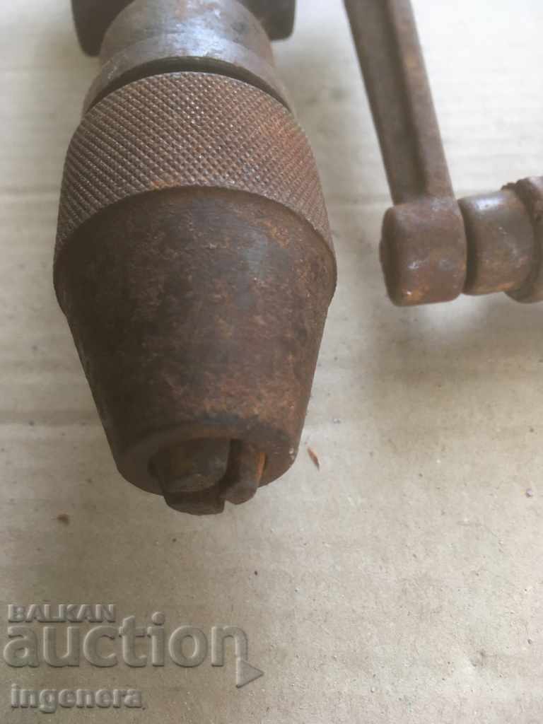 Auction HAND DRILL ANCIENT WORKING TOOL MASTER DEVICE Auction HAND DRILL ANCIENT WORKING TOOL MASTER DEVICE