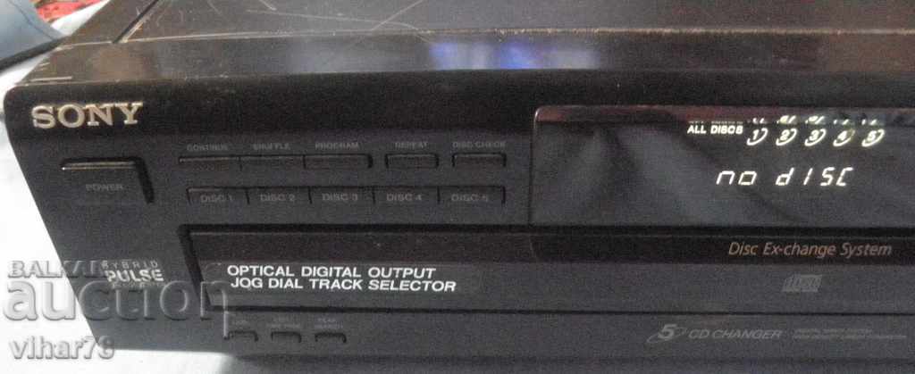SONY CD 5 PRIZE SCHIMBĂTOR - FUNcționează cu preț € 59.99 | 117.33 BGN