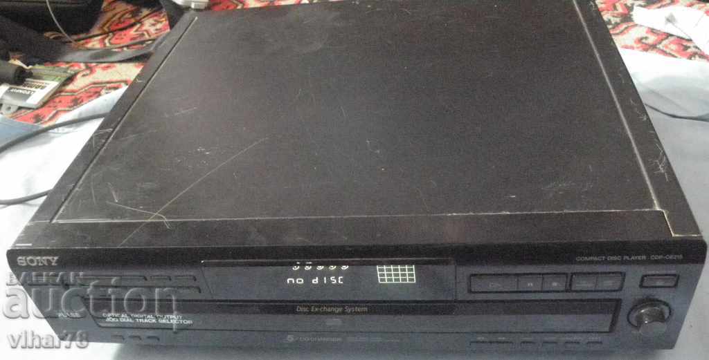 SONY CD 5 PRIZE SCHIMBĂTOR - FUNcționează