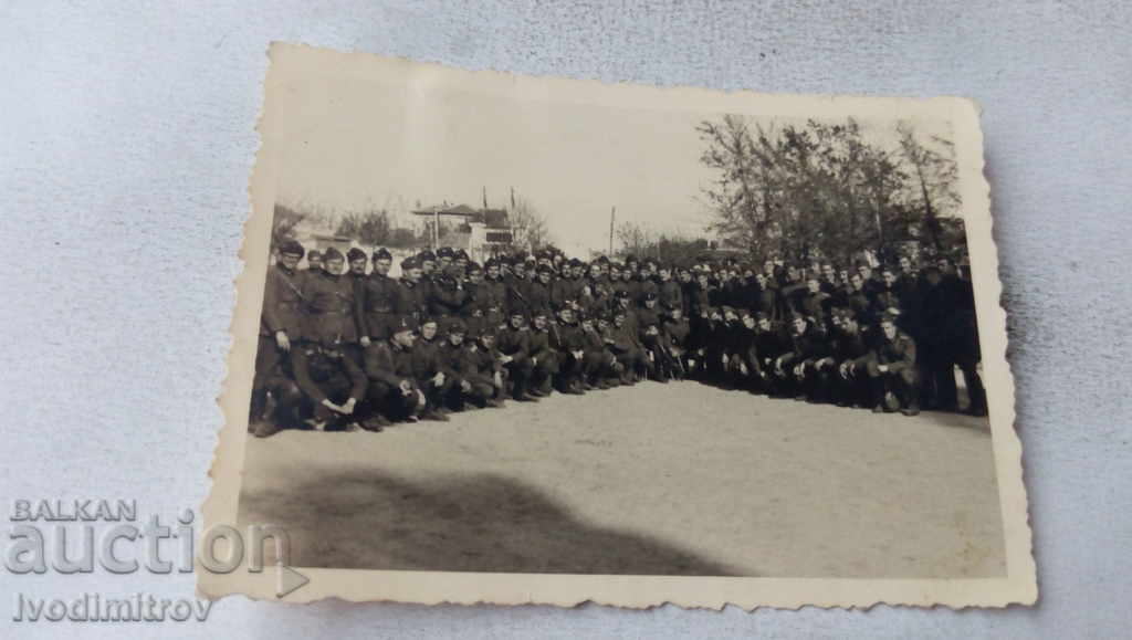S-ka Plovdiv Officers and soldiers of the second army course 1942
