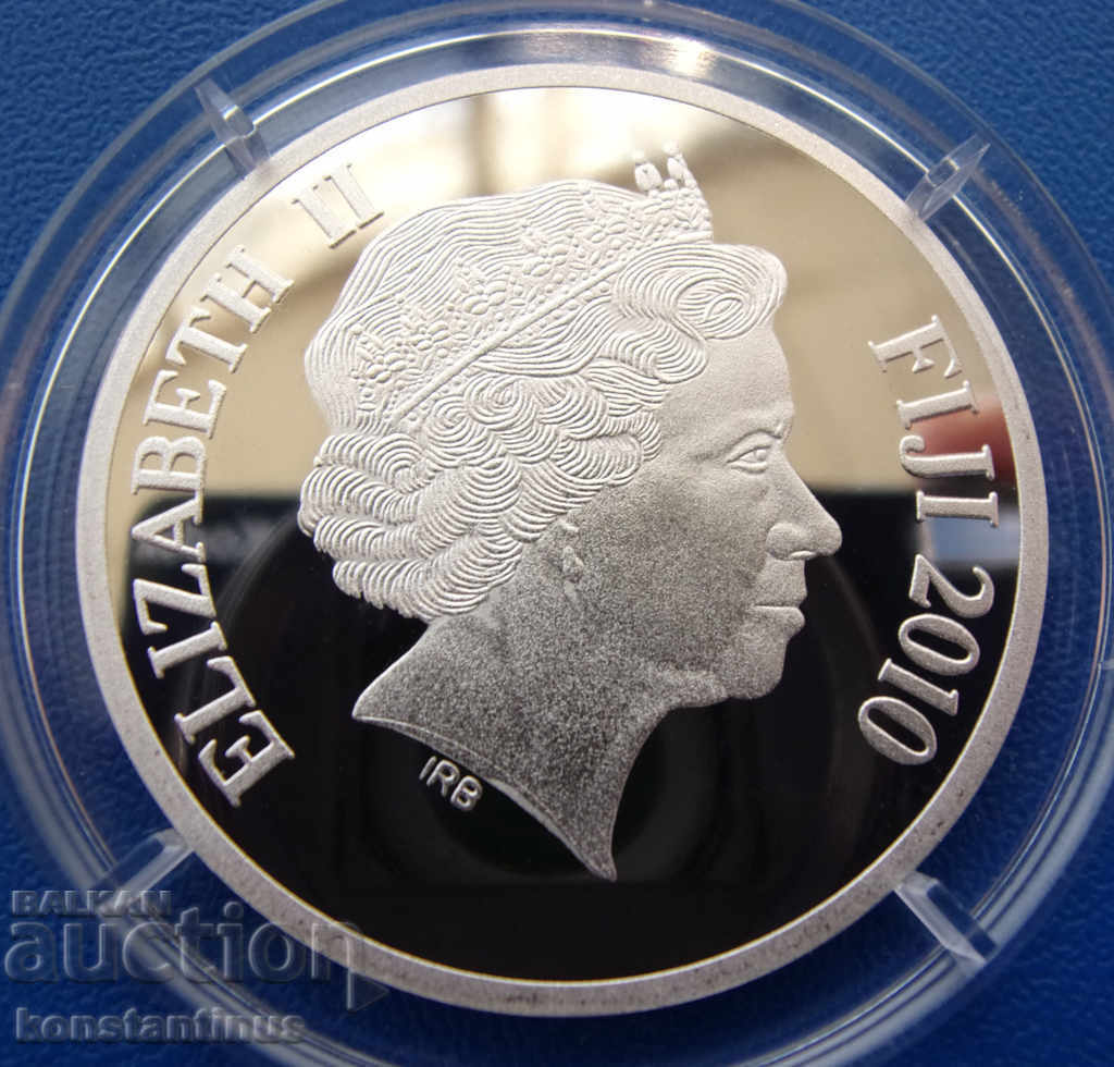 Fiji 1 Dollar 2010 UNC PROOF Rare with price € 58.80 | 115.00 BGN