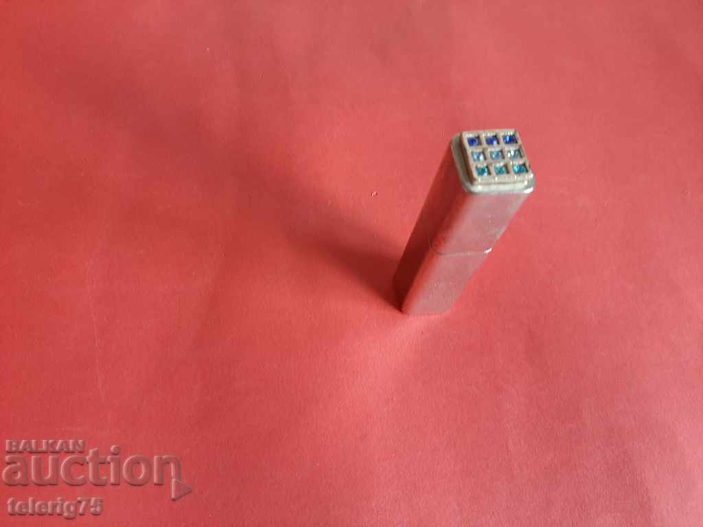 Auction English Old Metal Perfume Sprinkler with Stones Auction English Old Metal Perfume Sprinkler with Stones