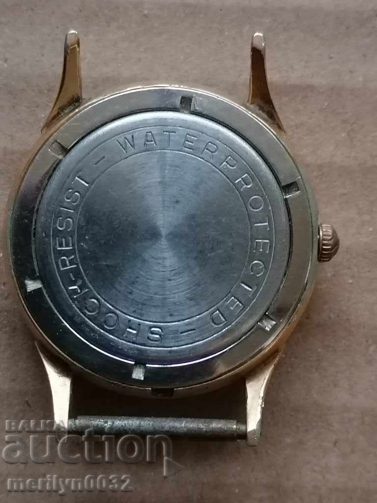 Wristwatch Flight with gilding, second hand, WORKS with price 125.00 BGN | € 63.91 Wristwatch Flight with gilding, second hand, WORKS with price 125.00 BGN | € 63.91