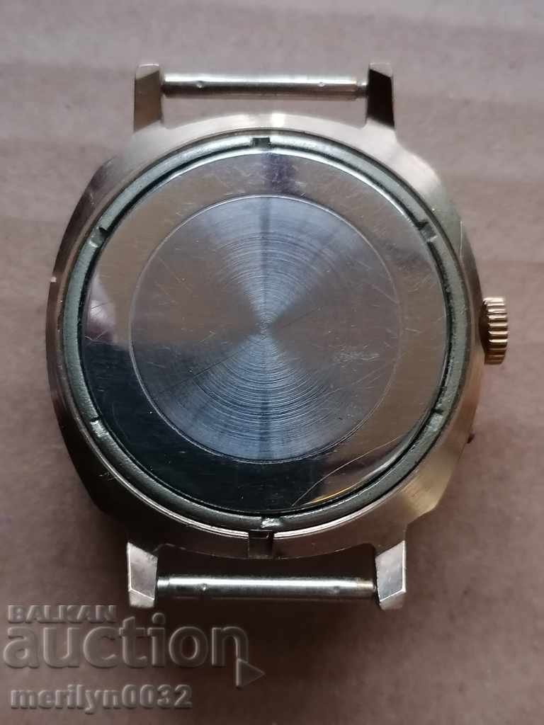 Delivery of Glory wristwatch with gilding 10 mk secondary, WORKS