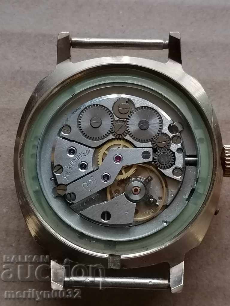 Glory wristwatch with gilding 10 mk secondary, WORKS - 7