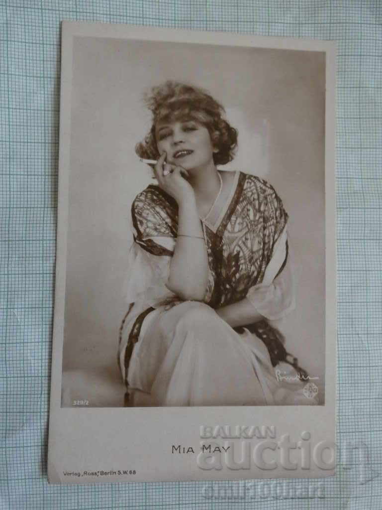 Old card - Mia May