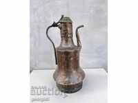 Large authentic copper jug №1869