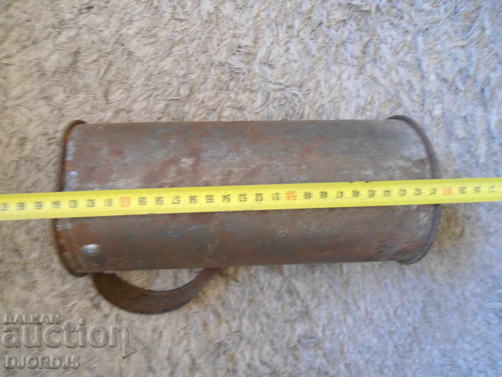 Old measure for liquids, markings with price 10.00 BGN | € 5.11 Old measure for liquids, markings with price 10.00 BGN | € 5.11